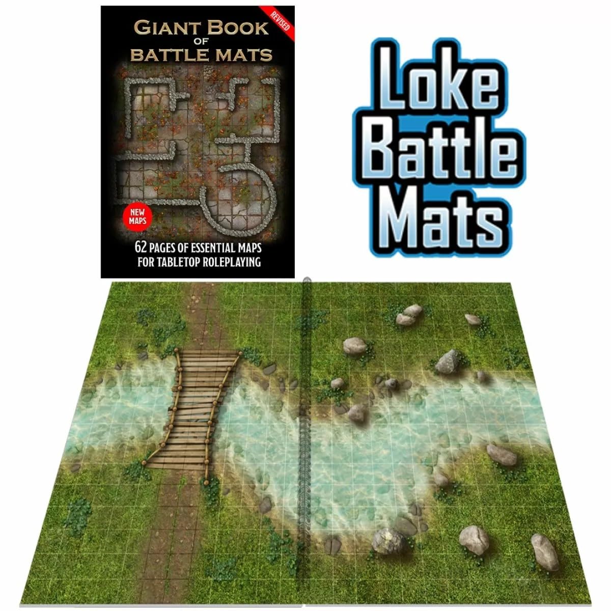 Amazon.co.jp: Giant Book of Battlemats (Revised Edition) : ホビー